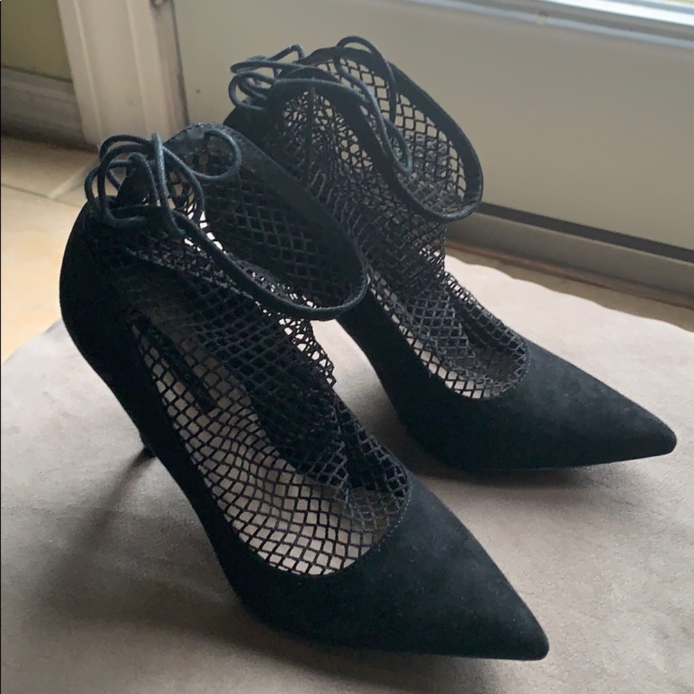 Black heels